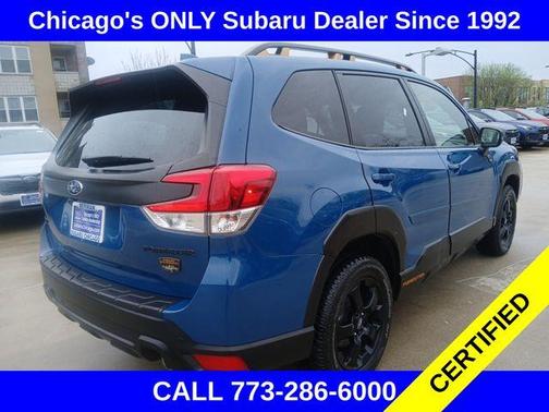 Geyser Blue 2023 Subaru Forester Wilderness