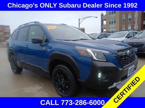 Geyser Blue 2023 Subaru Forester Wilderness