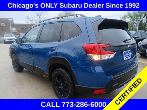 Geyser Blue 2023 Subaru Forester Wilderness