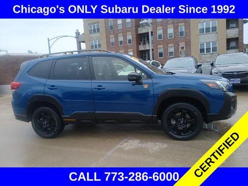Geyser Blue 2023 Subaru Forester Wilderness