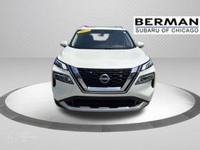 White 2023 Nissan Rogue Platinum