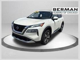 White 2023 Nissan Rogue Platinum