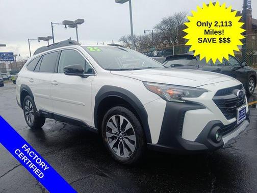 Crystal White Pearl 2025 Subaru Outback Limited