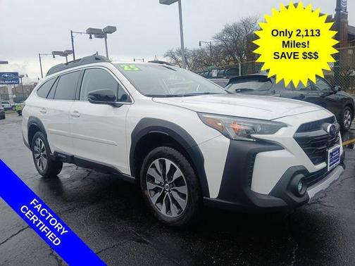 Crystal White Pearl 2025 Subaru Outback Limited