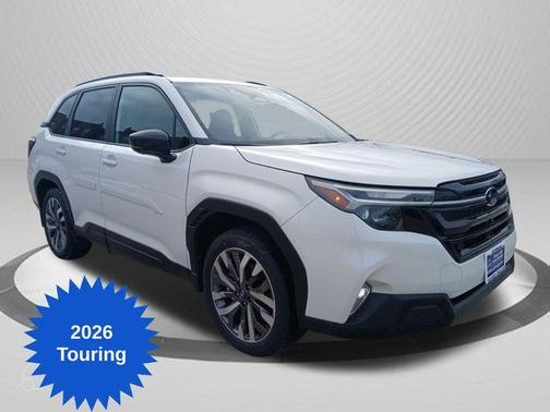 Crystal White Pearl 2026 Subaru Forester Touring
