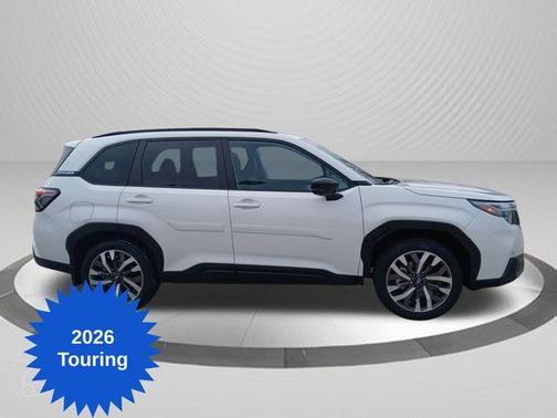 Crystal White Pearl 2026 Subaru Forester Touring
