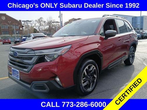 Crimson Red Pearl 2025 Subaru Forester 2.5i Limited