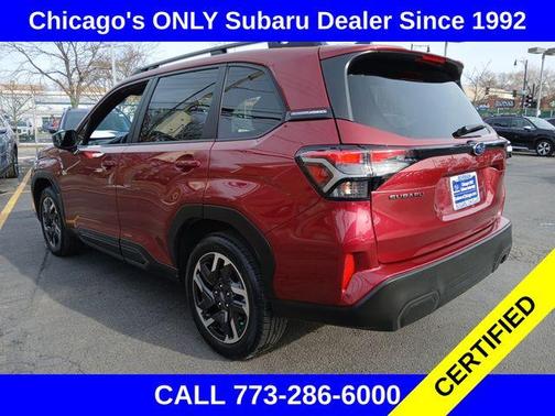Crimson Red Pearl 2025 Subaru Forester 2.5i Limited