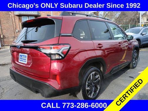 Crimson Red Pearl 2025 Subaru Forester 2.5i Limited