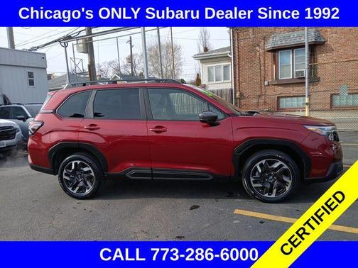 Crimson Red Pearl 2025 Subaru Forester 2.5i Limited