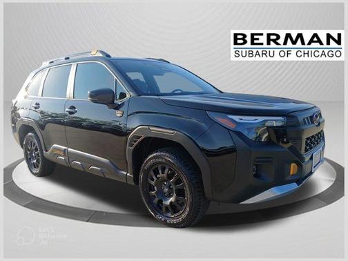 Crystal Black Silica 2026 Subaru Forester Wilderness