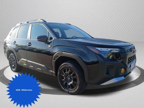Crystal Black Silica 2026 Subaru Forester Wilderness