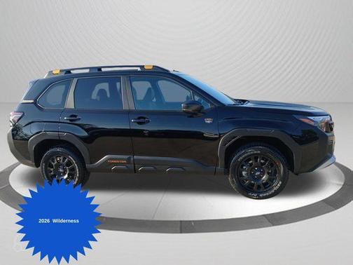 Crystal Black Silica 2026 Subaru Forester Wilderness