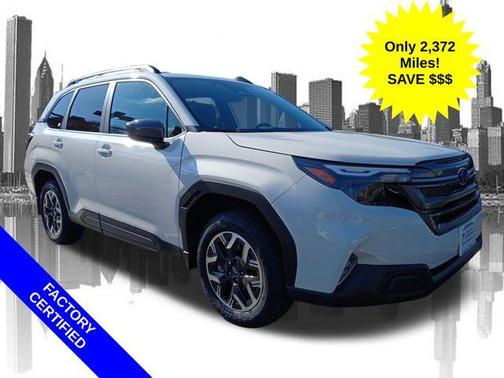 Crystal White Pearl 2026 Subaru Forester Premium