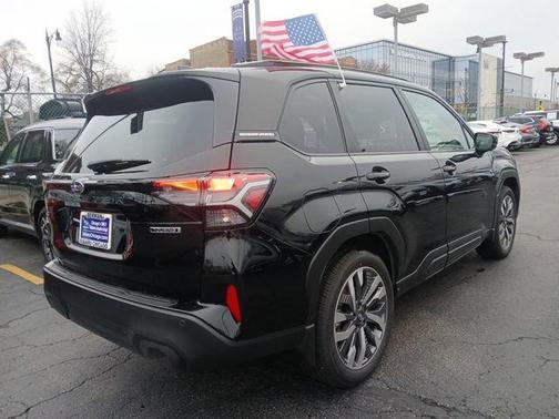 Crystal Black Silica 2025 Subaru Forester Touring