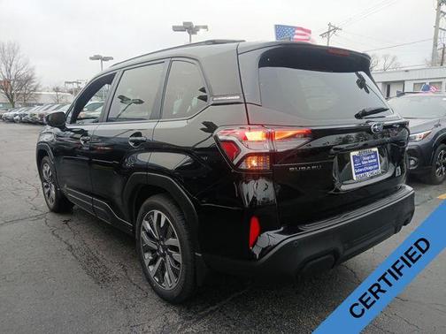 Crystal Black Silica 2025 Subaru Forester Touring