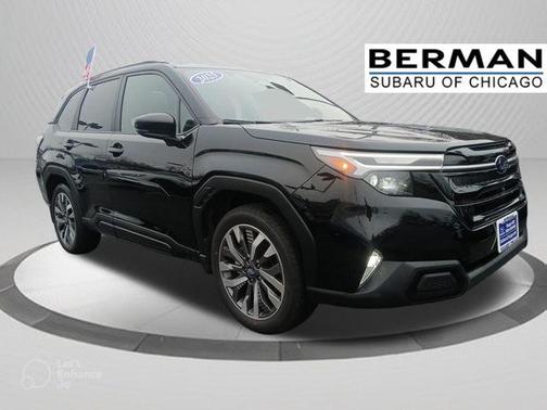 Crystal Black Silica 2025 Subaru Forester Touring