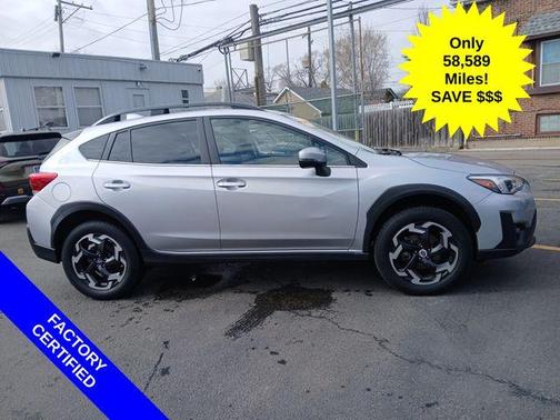 Ice Silver Metallic 2023 Subaru Crosstrek Limited