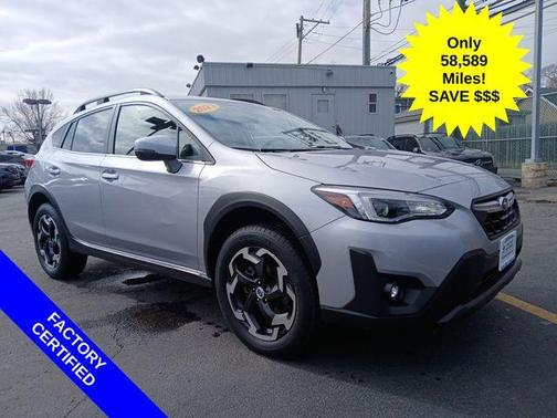 Ice Silver Metallic 2023 Subaru Crosstrek Limited