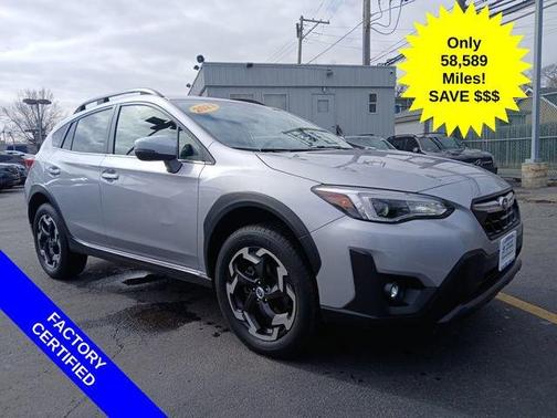 Ice Silver Metallic 2023 Subaru Crosstrek Limited