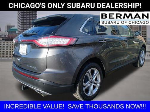 Magnetic Metallic 2018 Ford Edge Titanium