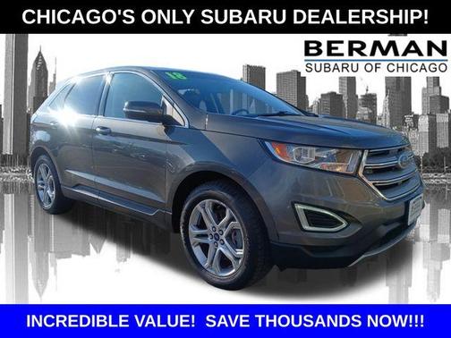Magnetic Metallic 2018 Ford Edge Titanium