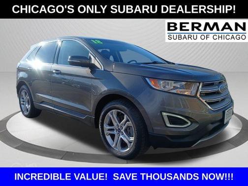 Magnetic Metallic 2018 Ford Edge Titanium