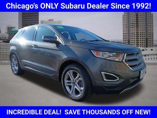 Magnetic Metallic 2018 Ford Edge Titanium