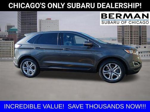 Magnetic Metallic 2018 Ford Edge Titanium