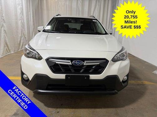 Crystal White Pearl 2023 Subaru Crosstrek Premium