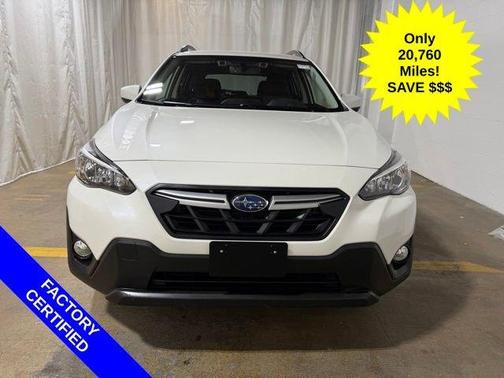Crystal White Pearl 2023 Subaru Crosstrek Premium
