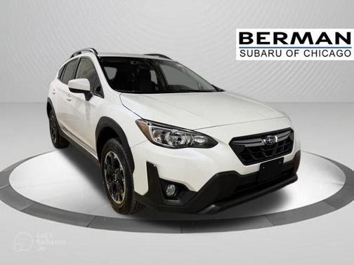Crystal White Pearl 2023 Subaru Crosstrek Premium