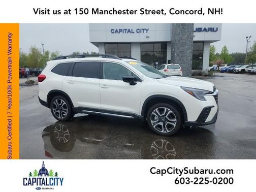Crystal White Pearl 2026 Subaru Ascent Limited