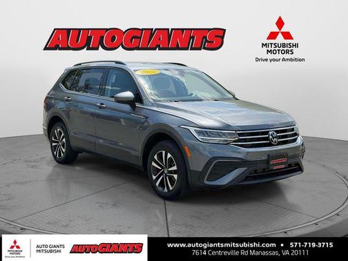Platinum Gray Metallic 2022 Volkswagen Tiguan 2.0T S 4MOTION