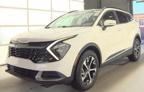 Snow White Pearl 2023 Kia Sportage Hybrid EX