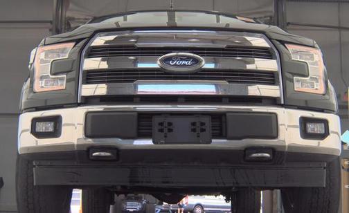 Shadow Black 2017 Ford F-150 Lariat