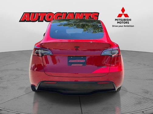 Red Multi-Coat 2021 Tesla Model Y Long Range Dual Motor All-Wheel Drive