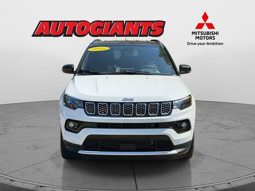 Bright White Clearcoat 2025 Jeep Compass Limited