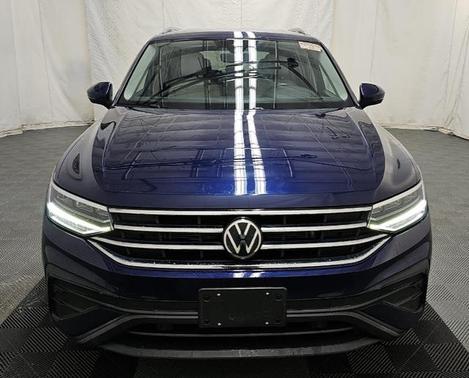 Atlantic Blue Metallic 2022 Volkswagen Tiguan 2.0T SE