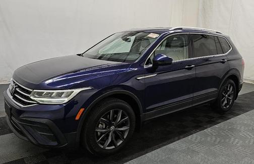Atlantic Blue Metallic 2022 Volkswagen Tiguan 2.0T SE