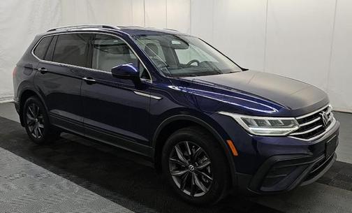 Atlantic Blue Metallic 2022 Volkswagen Tiguan 2.0T SE