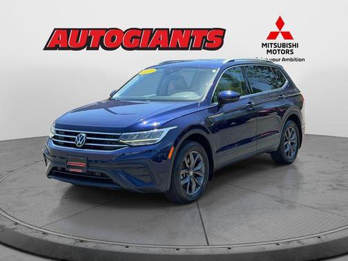 Atlantic Blue Metallic 2022 Volkswagen Tiguan 2.0T SE