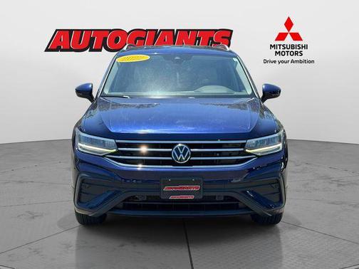 Atlantic Blue Metallic 2022 Volkswagen Tiguan 2.0T SE