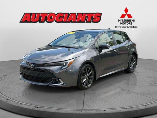 Midnight Black Metallic 2023 Toyota Corolla XSE