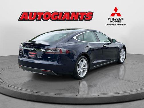 Deep Blue Metallic 2015 Tesla Model S P85D