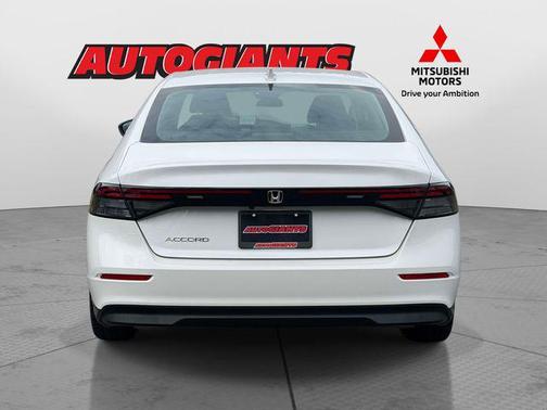 Platinum White Pearl 2024 Honda Accord LX 1.5T