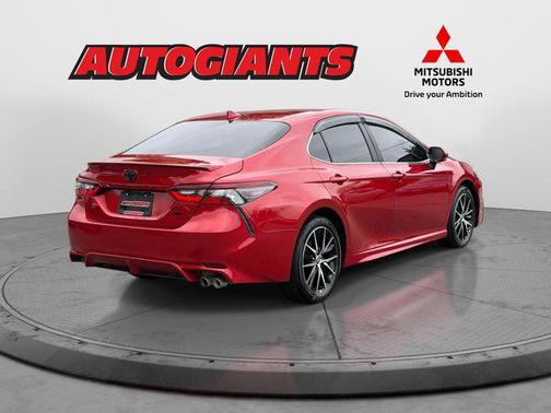 Supersonic Red 2024 Toyota Camry SE
