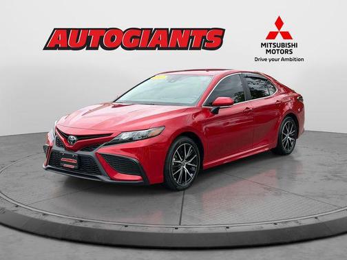 Supersonic Red 2024 Toyota Camry SE