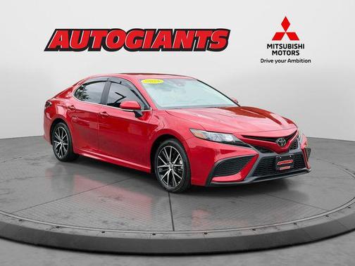 Supersonic Red 2024 Toyota Camry SE