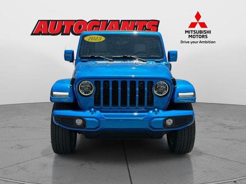 Hydro Blue Pearlcoat 2023 Jeep Wrangler 4xe Sahara High Altitude